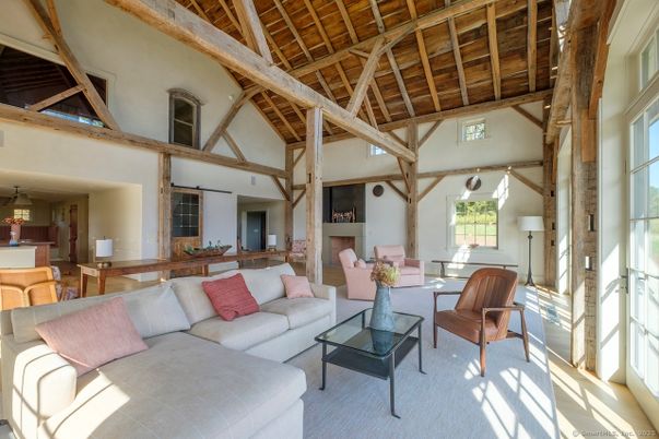 Dining room, Interior, Living room, Wooden Beams, Wooden Ceilings
