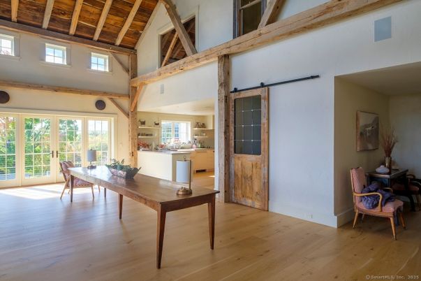 Dining room, Interior, Kitchen, Wooden Beams, Wooden Ceilings, Wood Texture Flooring