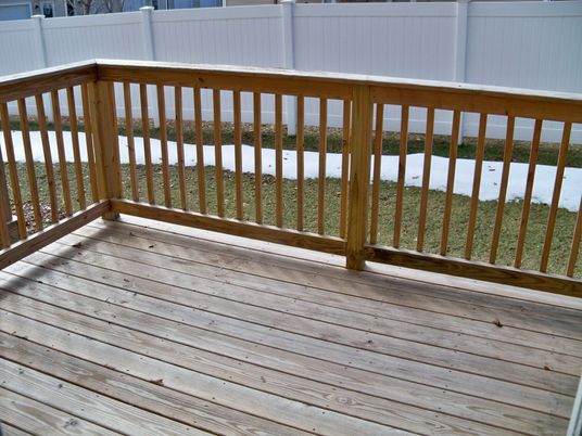 Exterior, Wood Texture Flooring