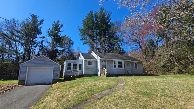 Backyard, Detached Garage, Exterior