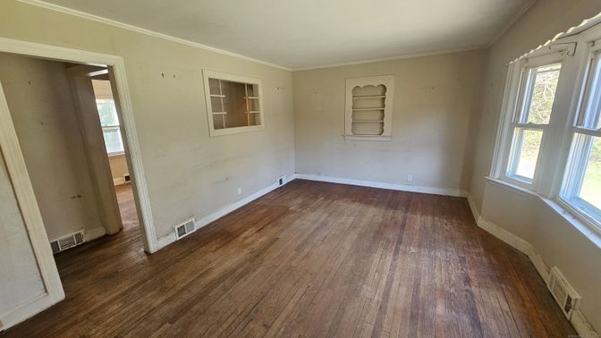 Empty room, Interior, Wood Texture Flooring