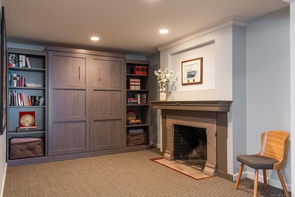 Fireplace, Interior, Recessed Lighting