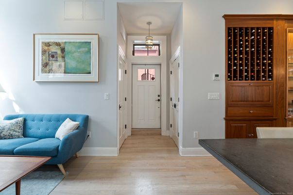 Interior, Pendant Lights, Wood Texture Flooring