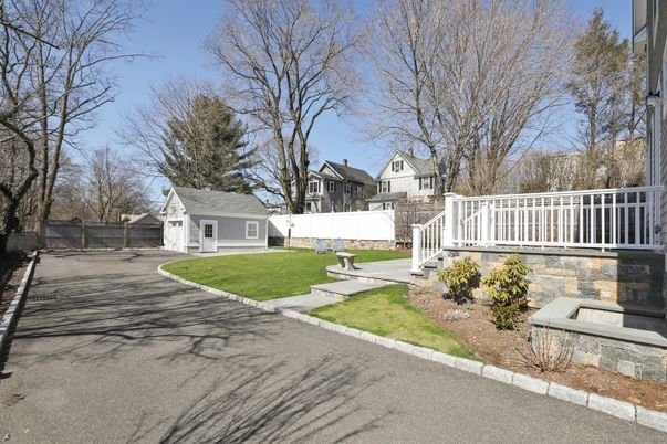 Backyard, Detached Garage, Exterior
