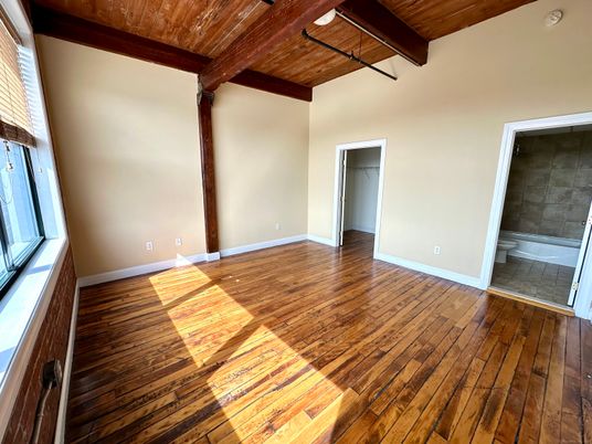 Bathroom, Empty room, Interior, Wooden Beams, Wooden Ceilings, Wood Texture Flooring