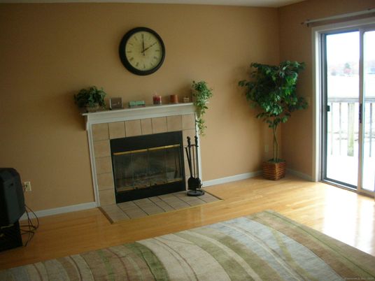 Fireplace, Interior, Wood Texture Flooring
