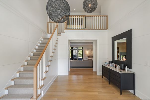 Interior, Recessed Lighting, Wood Texture Flooring