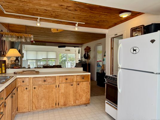 Interior, Kitchen, Wooden Ceilings