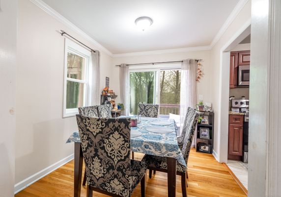 Dining room, Interior, Wood Texture Flooring