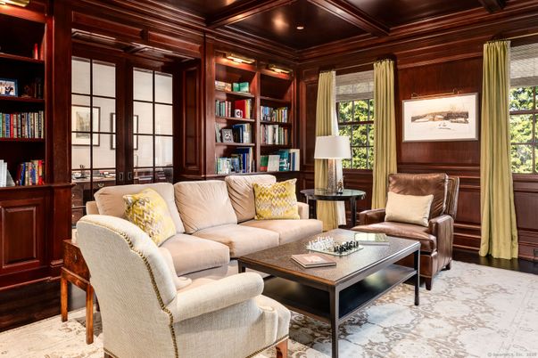 Interior, Living room, Recessed Lighting, Wooden Beams, Wooden Ceilings, Wood Texture Flooring, Wooden Walls