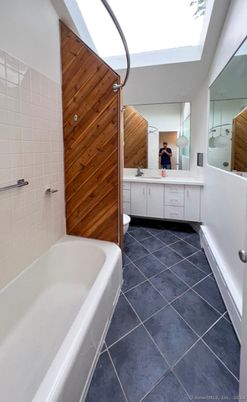 Bathroom, Interior, Wooden Walls