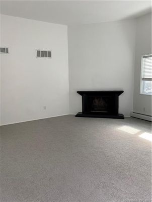 Empty room, Fireplace, Interior