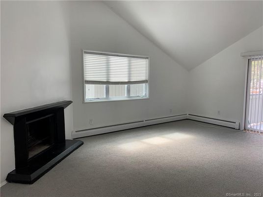 Empty room, Fireplace, Interior