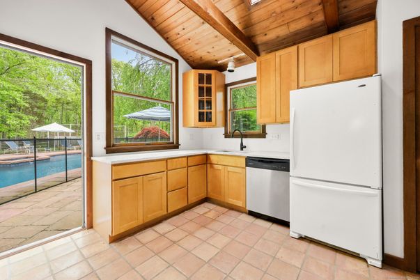 Interior, Kitchen, Wooden Beams, Wooden Ceilings