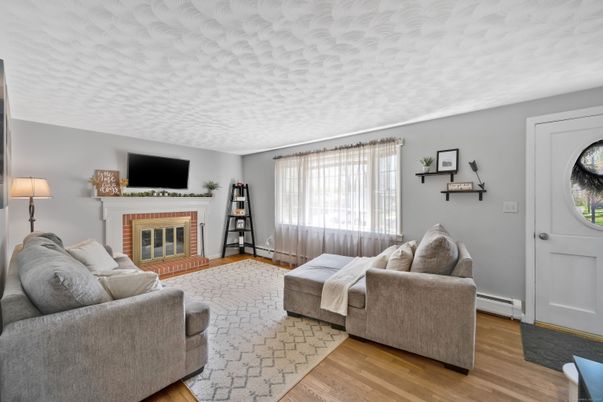 Fireplace, Interior, Living room, Wood Texture Flooring
