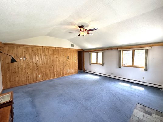 Empty room, Interior, Wooden Walls