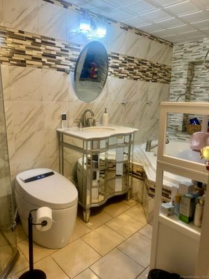 Bathroom, Interior, Marble Walls