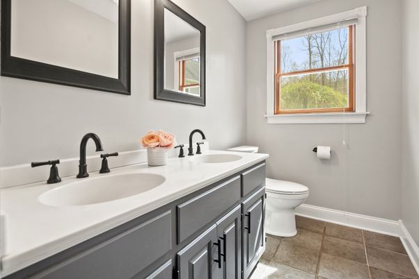 Bathroom, Dual Sink Vanities, Interior