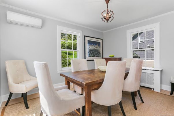 Chandelier, Dining room, Interior