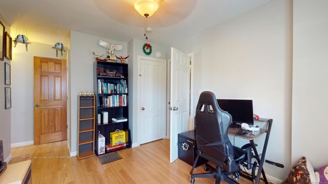 Home Office, Interior, Wood Texture Flooring