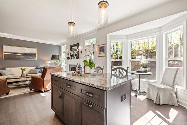 Fireplace, Interior, Living room, Pendant Lights