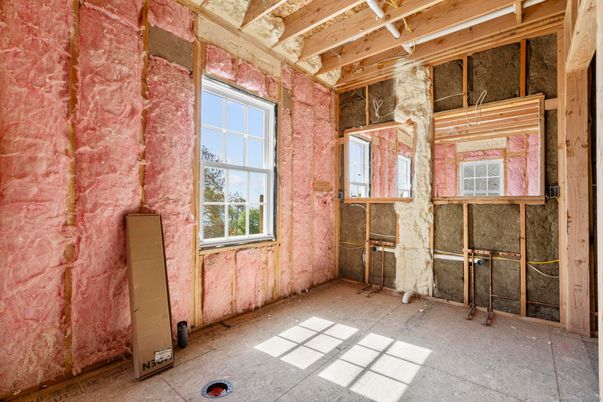 Empty room, Interior, Wooden Beams