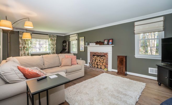 Fireplace, Interior, Living room, Wood Texture Flooring