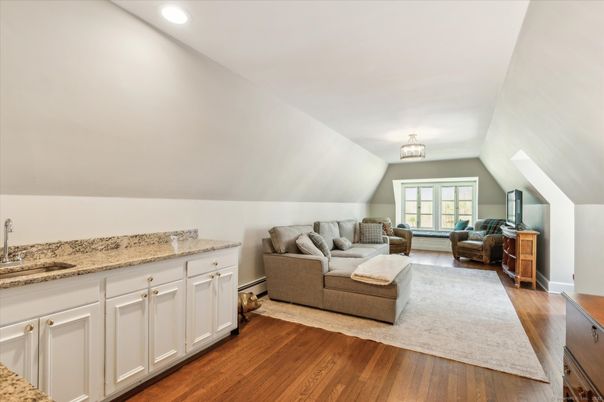 Chandelier, Interior, Living room, Recessed Lighting, Wood Texture Flooring