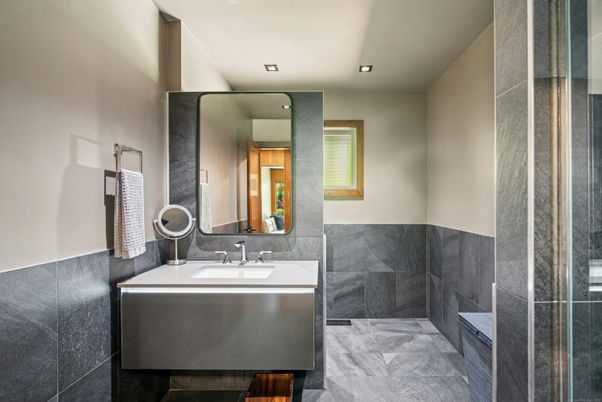 Bathroom, Interior, Recessed Lighting