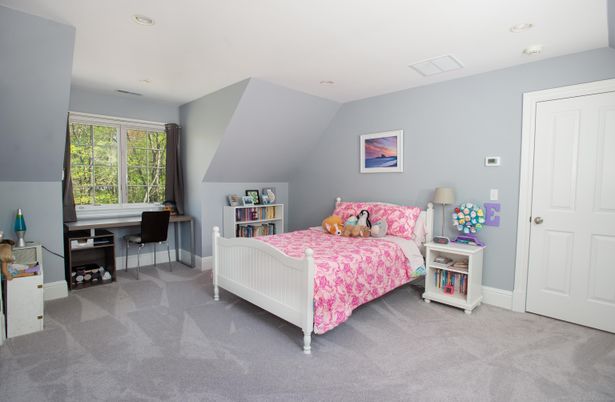 Bedroom, Home Office, Interior, Recessed Lighting