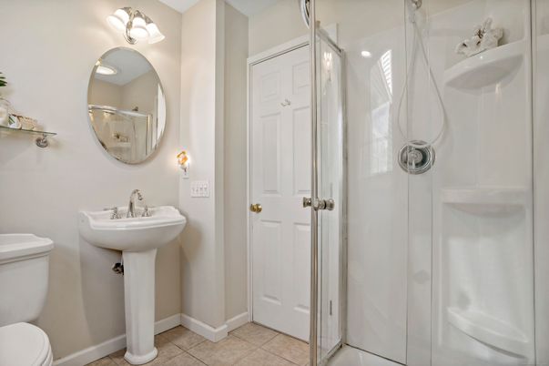 Bathroom, Glass Shower, Interior