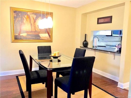 Dining room, Interior, Kitchen, Pendant Lights, Wood Texture Flooring