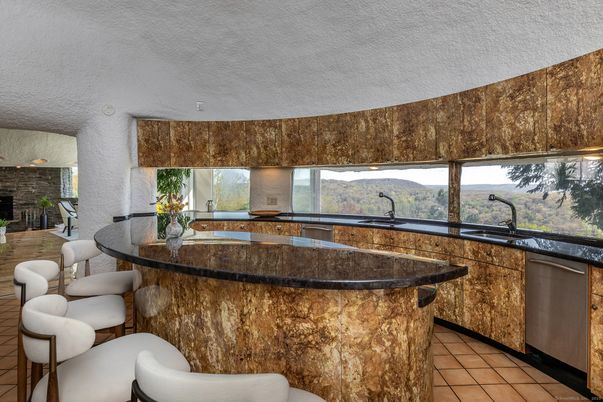 Interior, Kitchen, Stone Walls