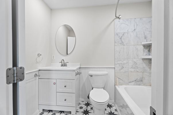 Bathroom, Interior, Marble Walls