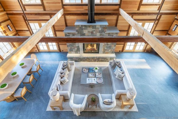 Fireplace, Interior, Living room, Wooden Beams, Wooden Ceilings