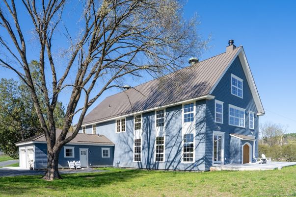 Backyard, Detached Garage, Exterior, Facade, Georgian