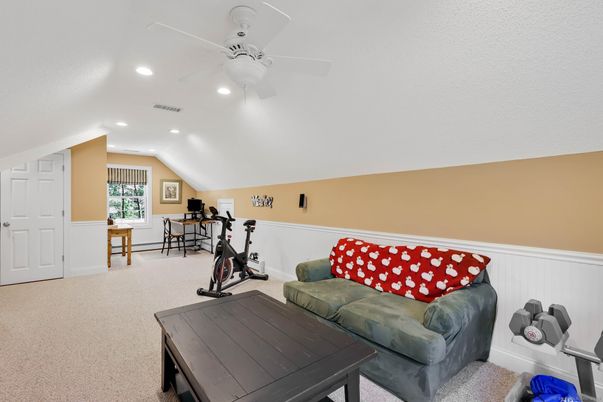 Fitness Equipment, Interior, Recessed Lighting