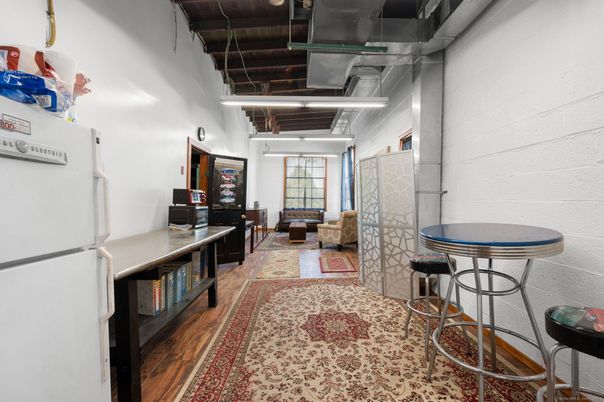Interior, Stone Walls, Wood Texture Flooring