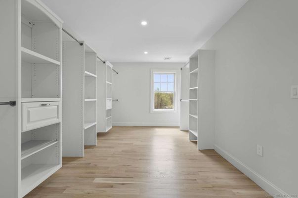 Interior, Recessed Lighting, Walk-in Closets, Wood Texture Flooring