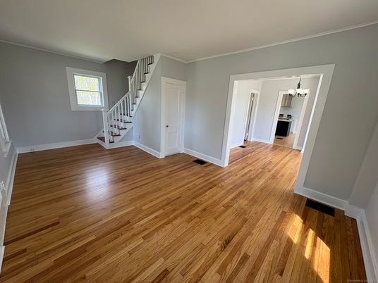 Empty room, Interior, Wood Texture Flooring