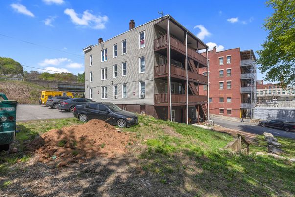 Exterior, Facade, Condo Building
