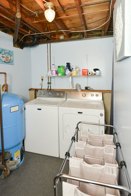Interior, Utility Closets, Washer, Wooden Beams, Wooden Ceilings