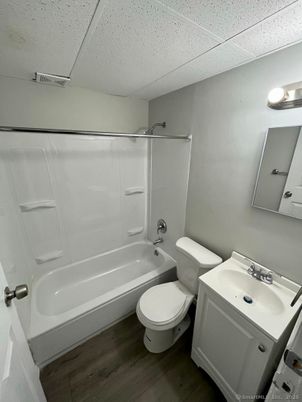 Bathroom, Interior, Wood Texture Flooring