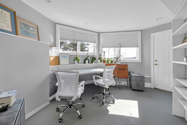 Home Office, Interior, Recessed Lighting