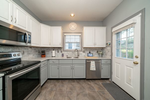 Interior, Kitchen, Recessed Lighting, Stainless Steel Appliances