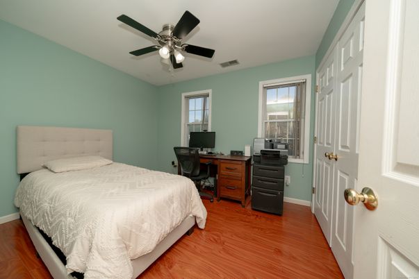 Bedroom, Home Office, Interior, Wood Texture Flooring