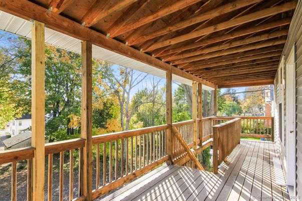 Exterior, Wooden Beams