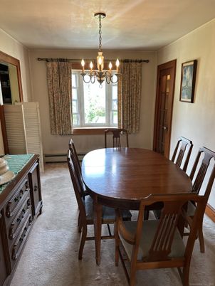 Chandelier, Dining room, Interior