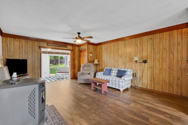 Interior, Living room, Wood Texture Flooring, Wooden Walls