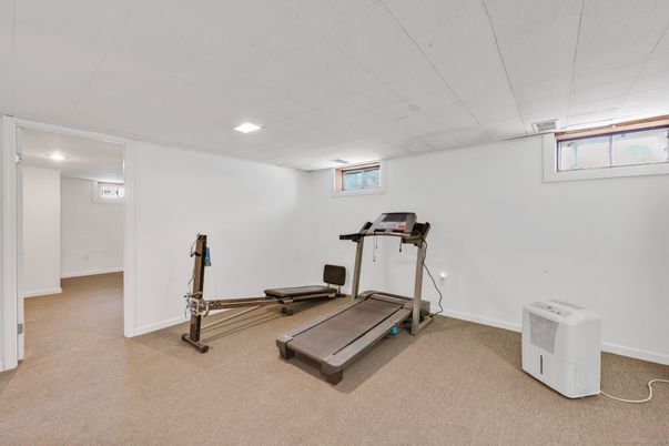 Fitness Equipment, Interior, Recessed Lighting